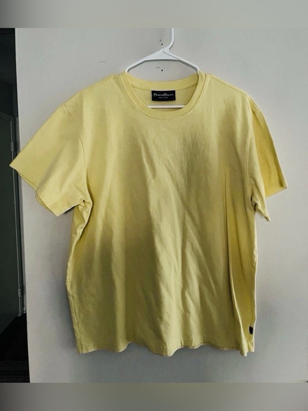 Rowing Blazers Light Yellow Crewneck Tee